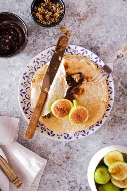 crepes vegane 2 ingredienti