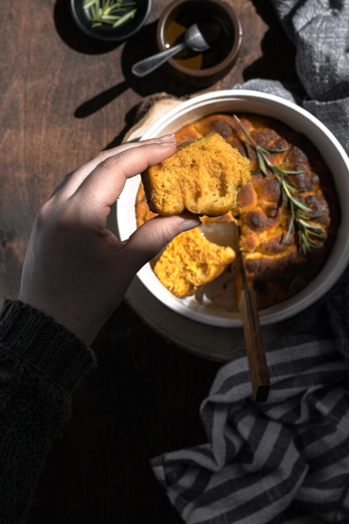 focaccia alle carote